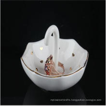 New Products Ceramic Ring Holders Exquisite Umbrella Shaped